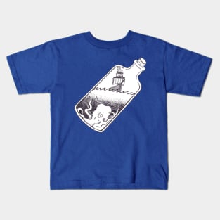 Ship in a bottle Kids T-Shirt